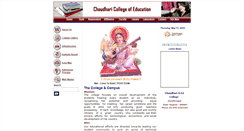 Desktop Screenshot of chaudharibed.org
